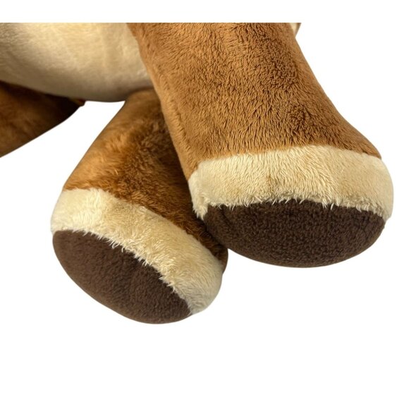 Build A Bear Rudolph Red Nosed Reindeer Plush Stuffed Toy 16" Vintage 1992 90s - Picture 12 of 14